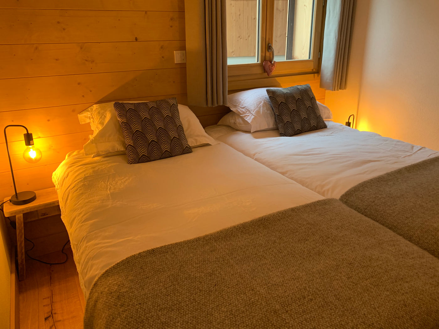 Bedroom Two Chalet Le Pom Pom